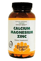 Country Life Cal-Mag-Zinc (90 tabs)