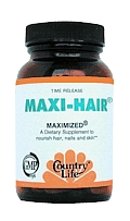 Country Life Maxi Hair Maximized (60 tabs)