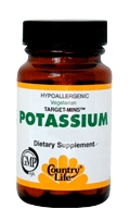 Country Life Potassium Target Minerals (90 tabs)