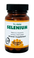 Country Life Selenium 200 mcg (90 tabs)