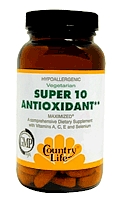 Country Life Super 10 Antioxidant Formula (60 tabs
