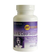 Pet Naturals Skin & Coat Support, 60 tabs
