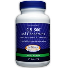 Enzymatic Therapy GS-500 and Chondrotin 60 tabs