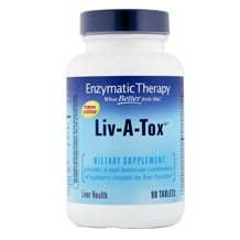 Enzymatic Therapy Liv-A-Tox 90 tabs
