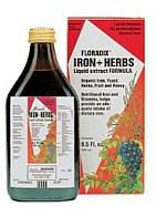 Flora Floradix Iron + Herbs, 17oz