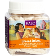 HALO Pets Liv-a-Littles Chicken Treats 2.5oz