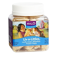 HALO Pets Liv-a-Littles Cod Fish Treats 1.2oz