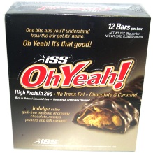 ISS Oh Yeah! Bars 12/Box, Chocolate