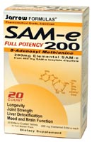 Jarrow SAM-e 200mg, 20 tabs