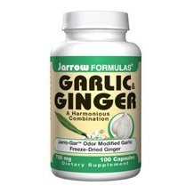 Jarrow Garlic + Ginger, 100 caps