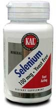 KAL Selenium, 100 MCG, 100 tabs