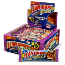 Lean Body Gold Bars, Caramel Almond Fudge