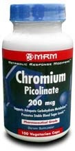 MRM Chromium Picolinate 200 mcg, 100 vcaps
