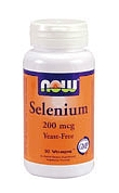 Now Foods Selenium 200 mcg (90 veggie caps)