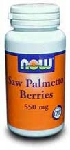 NOW Foods Saw Palmetto Berries 550 mg, 100 caps