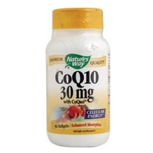 Nature's Way CoQ10, 30mg, 60 caps