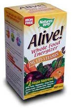 Nature's Way Alive! w/Iron, 90 tabs