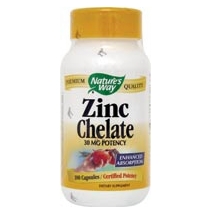 Nature's Way Zinc 30mg, 100 caps