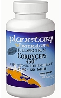 Planetary Formulas Cordyceps 450 450mg Std Full Sp
