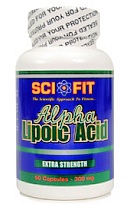 Scifit Alpha Lipoic Acid (100mg - 60 Capsules)