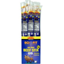 Scifit Beef Stix Fat FREE (20/Box - Teriyaki)