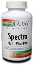 Solaray Spectro Iron-Free, 250 caps