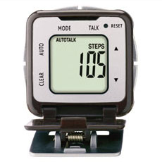 343 Talking Calorie Counter Pedometer