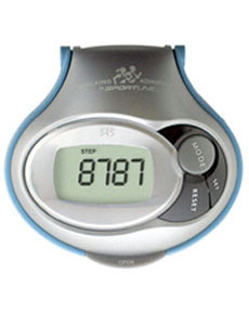 345 Calorie Step & Distance Pedometer