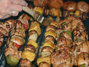 Tropical Pork Kabobs