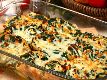 Potato Spinach Casserole
